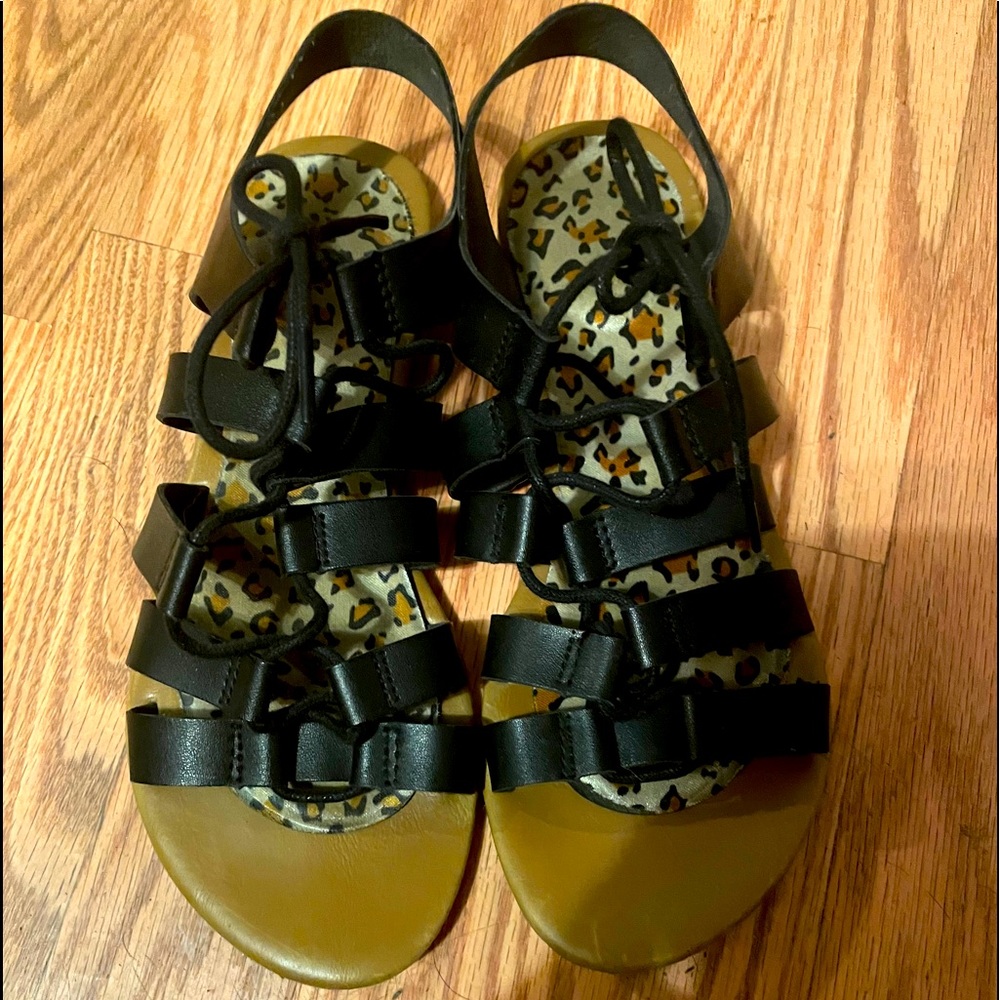Black sandals